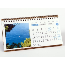 KALENDARZ biurkowy "PLAMKI"