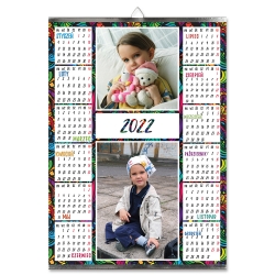 KALENDARZ "MOZAIKA" A3 jednoplanszowy