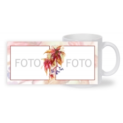 KUBEK BIAŁY ze wzorem K013