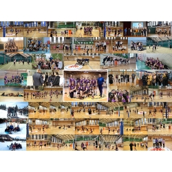 KOLAŻ ZE ZDJĘĆ wg indywidualnego projektu, NA PŁÓTNIE, powyżej 36 zdjęć