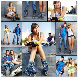 KOLAŻ ZE ZDJĘĆ wg indywidualnego projektu, NA PAPIERZE FOTOGRAFICZNYM, z max. 12 zdjęciami